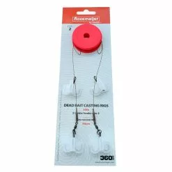 Rozemeijer Deadbait Distance Casting Rigs 30lb Treble #2 -Kleinmateriaal Winkel 264fb03ff2494fb6a3d633b04a70042b